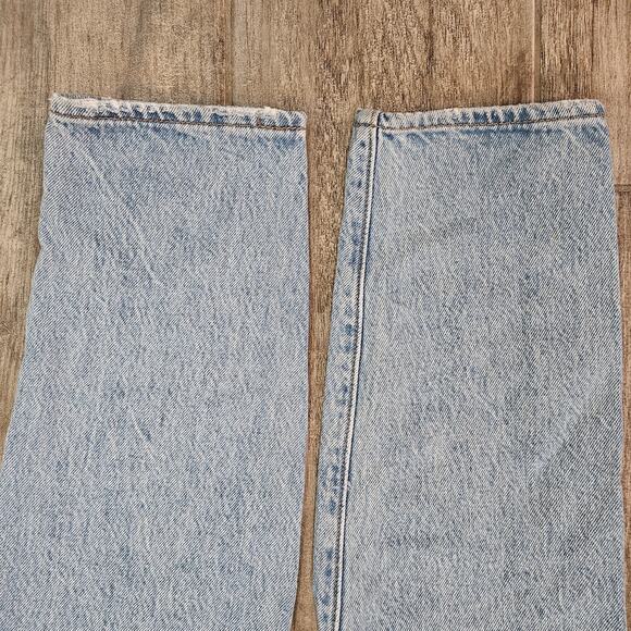 Levi's Wedgie Ankle Jeans Womens Size 28 Distressed Light Wash High Rise Grunge - Picture 8 of 11